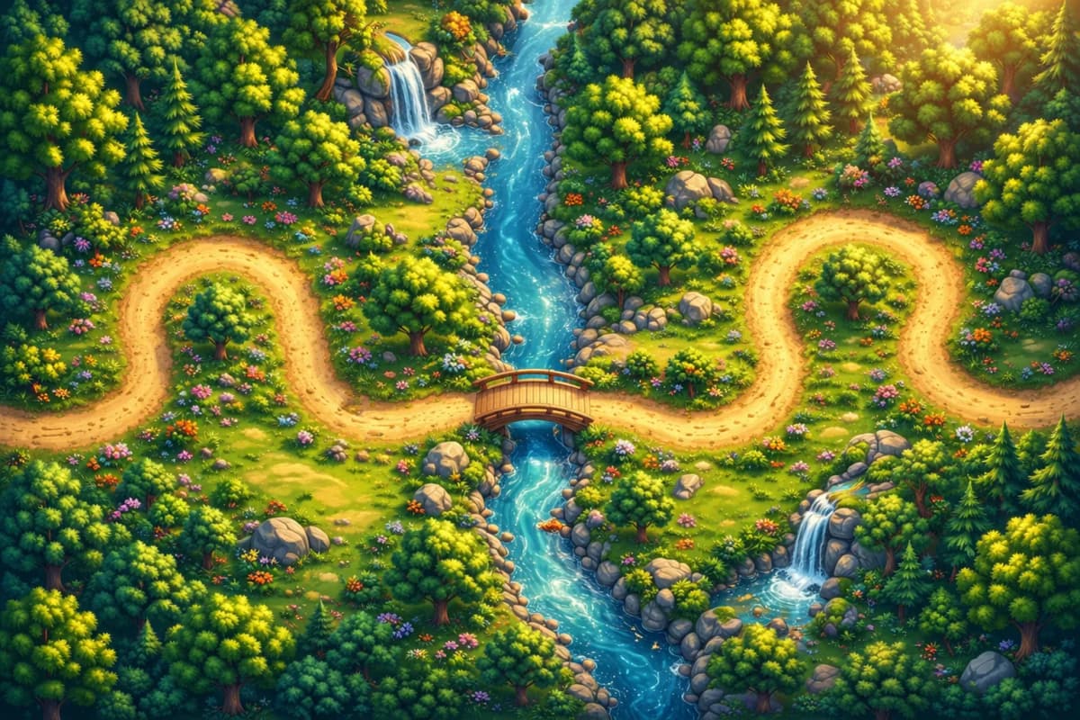 Faith Voyagers learning map showing Bible world locations